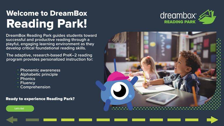 dreambox reading park interactive