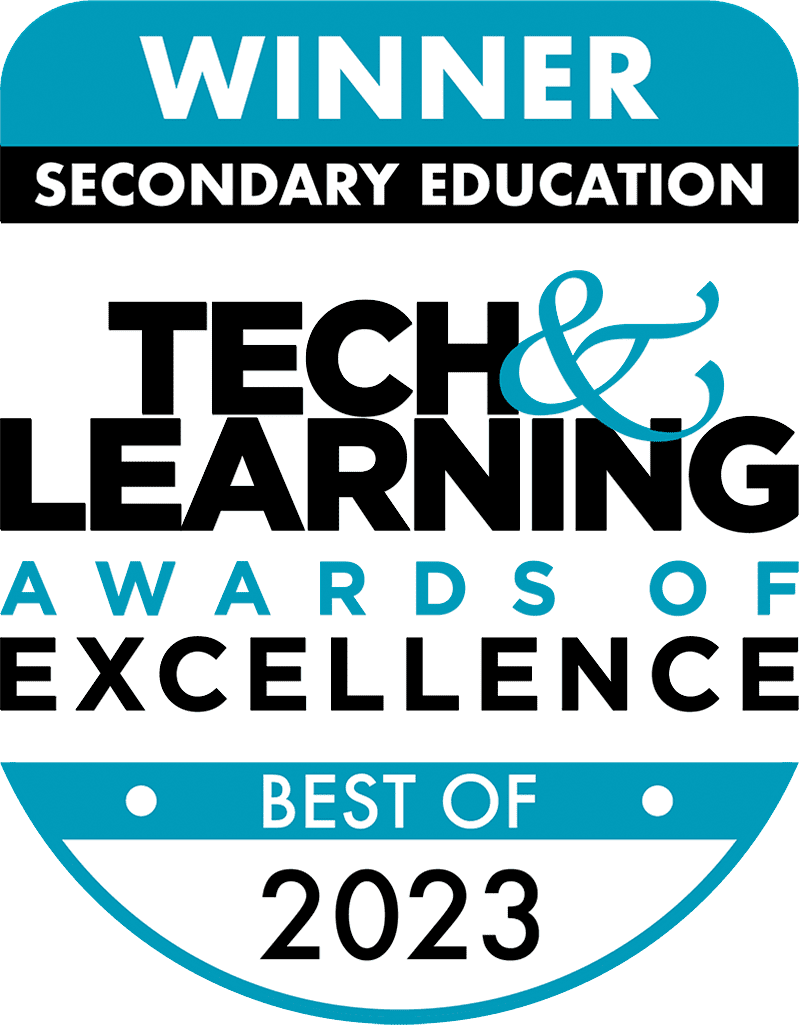 tech and learning 2023 excellence winner secondary